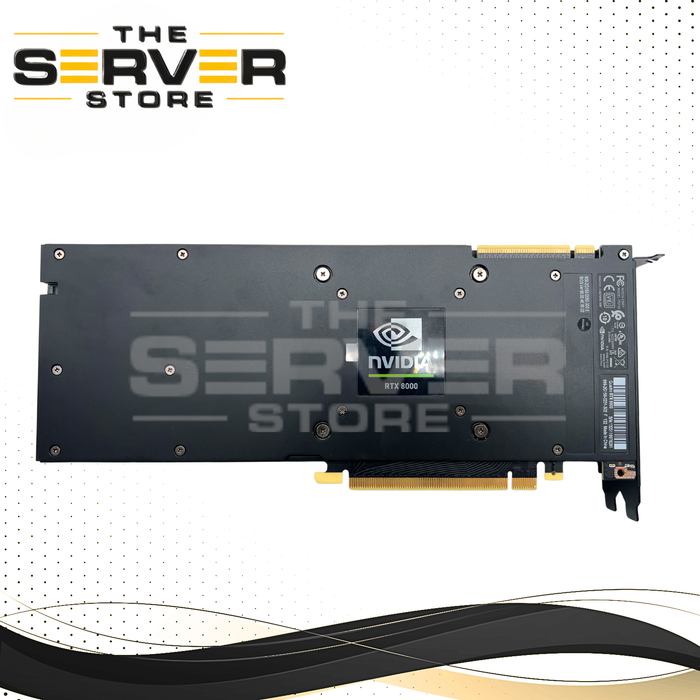 NVIDIA Quadro RTX 8000 Passive Virtual Data Center (vDWS) GPU 48GB GDDR6 384-Bit PCI-E 3.0 Server Graphics Card 699-2G150-0231-302