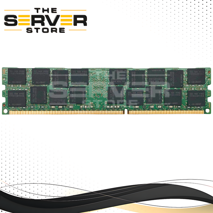 Samsung 16GB 2Rx4 PC3L-12800R (DDR3L-1600) ECC Registered (RDIMM) Low Voltage Server Memory Module. P/N: M393B2G70QH0-YK0.