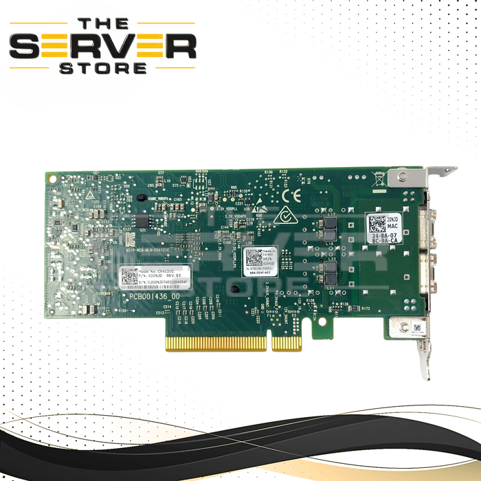 Dell Mellanox ConnectX-4 LX 2P 25GbE SFP28 PCIe x8 Network Adapter 020NJD 20NJD