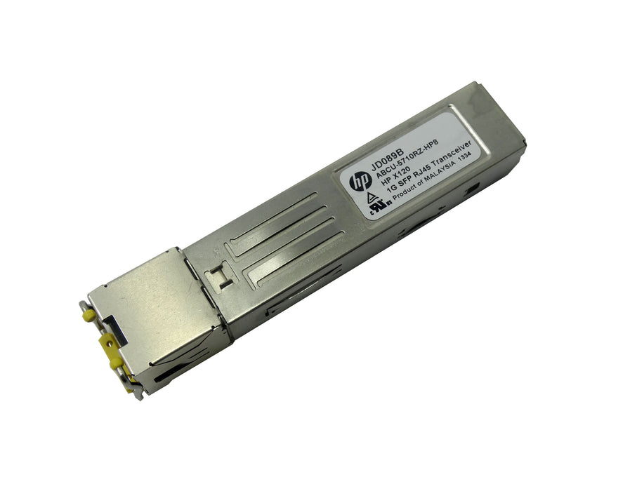 HP HPE X125 JD089B 1G SFP-T RJ45 1000Base-T 100M Transceiver (JD089B)