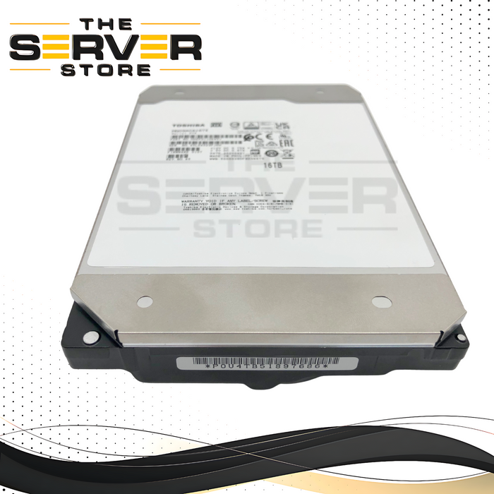 Toshiba MG09ACA Series 16TB 7.2K RPM 512MB Cache SATA 6.0Gb/s 3.5-inch LFF Enterprise Hard Drive. P/N: MG09ACA16TE.