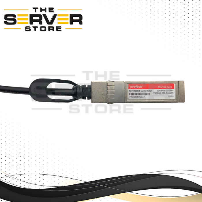 Proline 3M 10G SFP+ DAC Cable for Cisco SFP-H10GB-CU3M SFP-H10GB-CU3M-CDW
