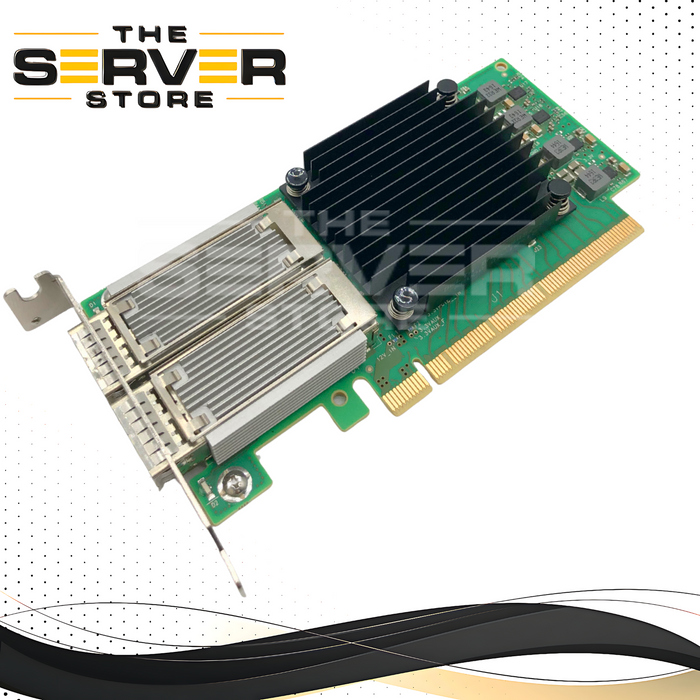 Mellanox ConnectX-5 VPI Adapter Card. EDR InfiniBand (100Gb/s) & 100GbE. Dual-Port QSFP28. PCIe 4.0 x16. Low Profile. P/N: MCX556A-EDAT.