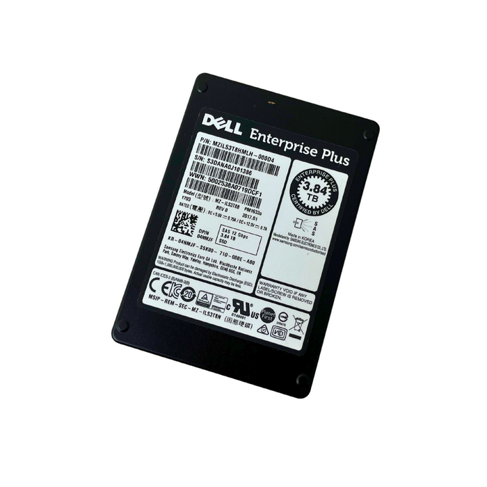 Dell Compellent 3.84TB 12Gbps SAS 2.5'' SFF RI MLC SSD (4NMJF)