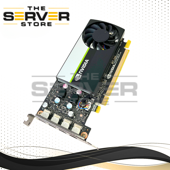 Dell NVIDIA T1000 4GB GDDR6 Quad DisplayPort Low Profile GPU 08FFPN 8FFPN