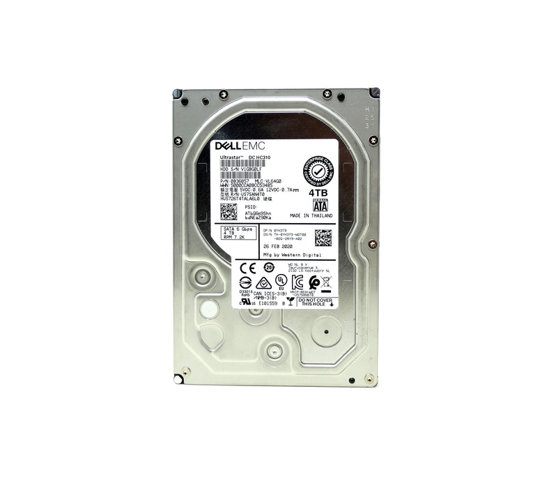 Dell EMC 4TB 7.2K 512N 6G 6Gbps SATA 3.5'' HDD HUS726T4TALA6L0 (0YH3T9)