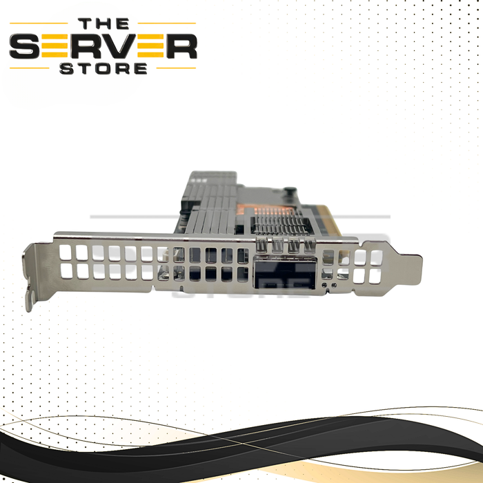 NVIDIA Mellanox ConnectX-7 CX715105A Single Port 400GbE QSFP112 / NDR InfiniBand PCIe Gen 5.0 x16 VPI Network Interface Card (NIC) MCX715105AS-WEAT