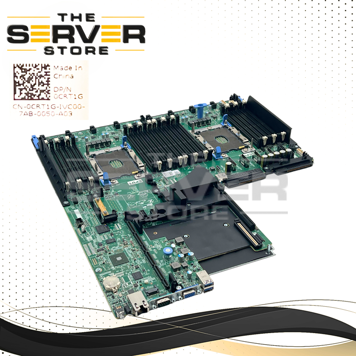 Dell EMC Dual Intel Socket (P) FCLGA3647 DDR4 (RDIMM / LRDIMM) 24 Slots 1U Motherboard for PowerEdge R640 Server 0CRT1G CRT1G