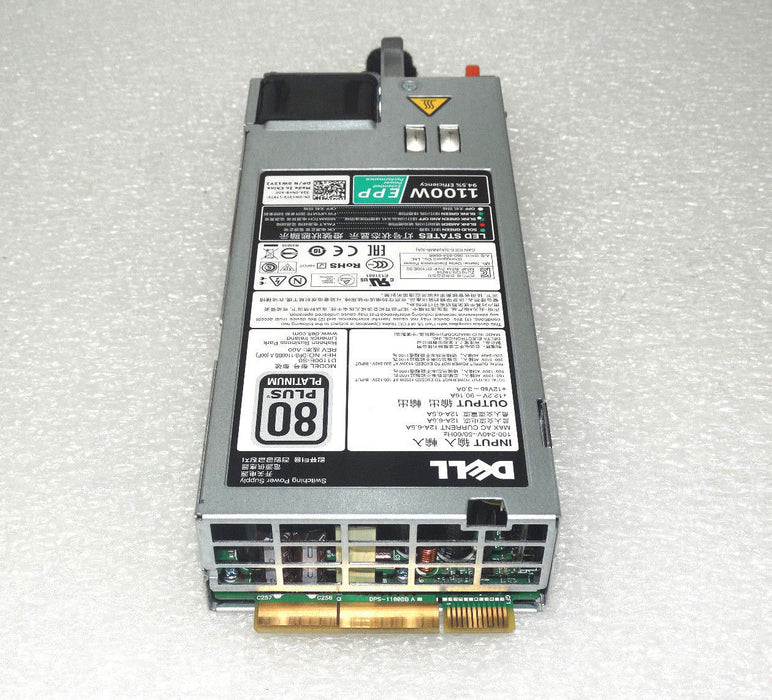 Dell 1100W 80 Plus Platinum Redundant Power Supply (PSU) PowerEdge 0W12Y2 W12Y2