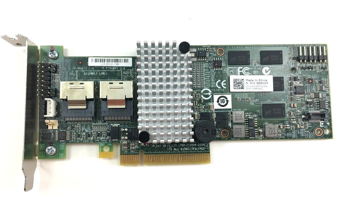 Dell Lsi 9260-8i Megaraid PCI-E SAS SATA Controller Card (L3-25121-74B)
