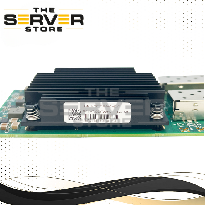 Mellanox ConnectX-6 DX 25GbE Dual Port SFP28 PCIex8 Network Adapter MCX621102AC-ADAT (Low Profile)