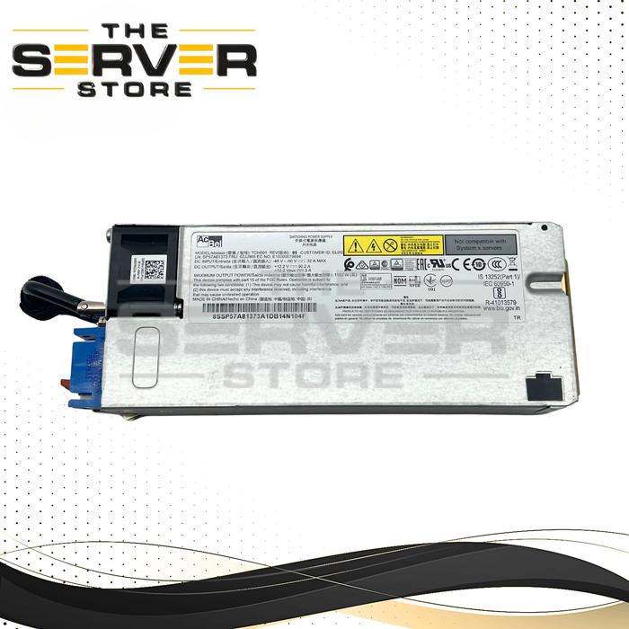 Lenovo AcBel 1100W Platinum Hot-Swap Power Supply for ThinkSystem SR630 SR635 SR655 02JJ965