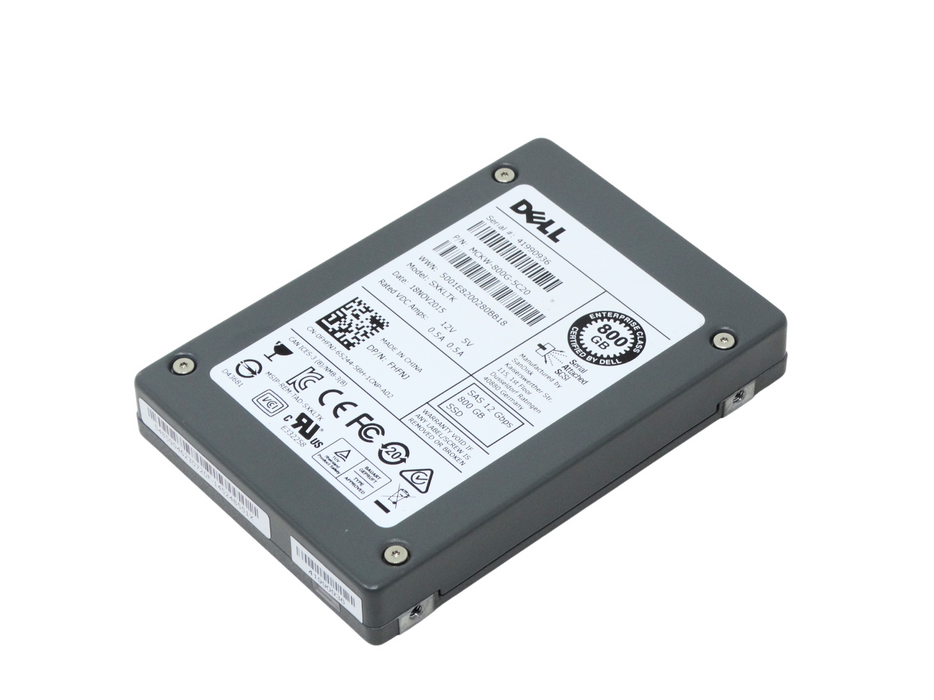 Dell SXKLTK 800GB SAS 12Gbps 2.5'' SFF SSD Solid State Drive (0FHFNJ)
