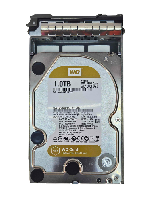 1TB 7200RPM Sata-6Gbpss 128MB Cache 3.5 HDD (WD1005FBYZ)