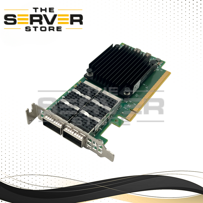 Dell Mellanox CX623106A ConnectX-6 DX 2 Port 100GbE QFSFP56 PCIe Network Card ( NIC ) 0F6FXM F6FXM
