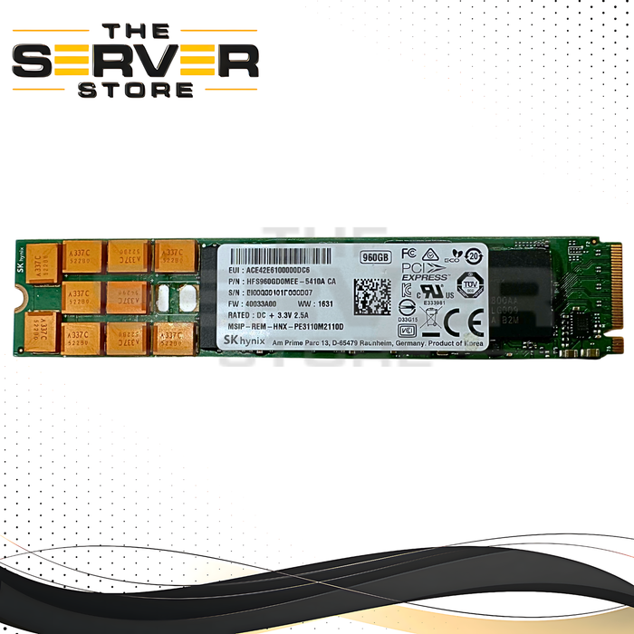 SK Hynix 960GB NVMe 22110 M.2 PCIe Gen 3.0 x4 SSD HFS960GD0MEE-5410A