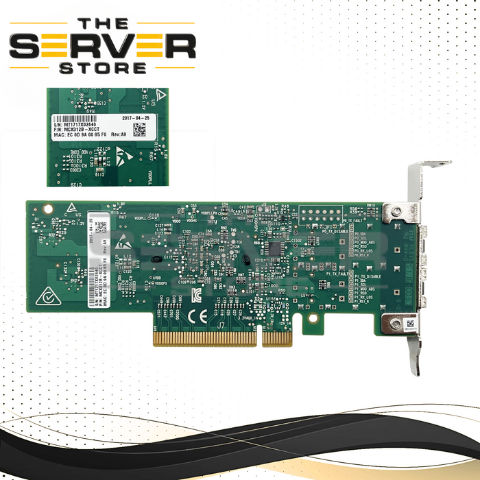 Mellanox CX312B ConnectX-3 PRO EN 10Gbe Network Interface Card MCX312B-XCCT (Low Profile)