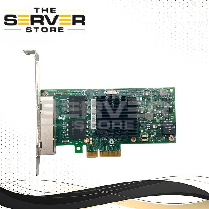 Intel I350-T4 1GbE Quad Port Ethernet Server Adapter PCIe x4 RJ45 I350T4BLK