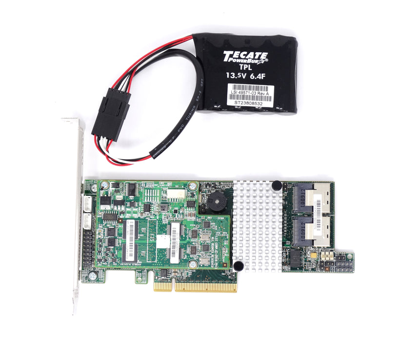 LSI MR SAS 9266-8i 8-Port 6Gbps RAID Controller Card (L3-25413-17B)