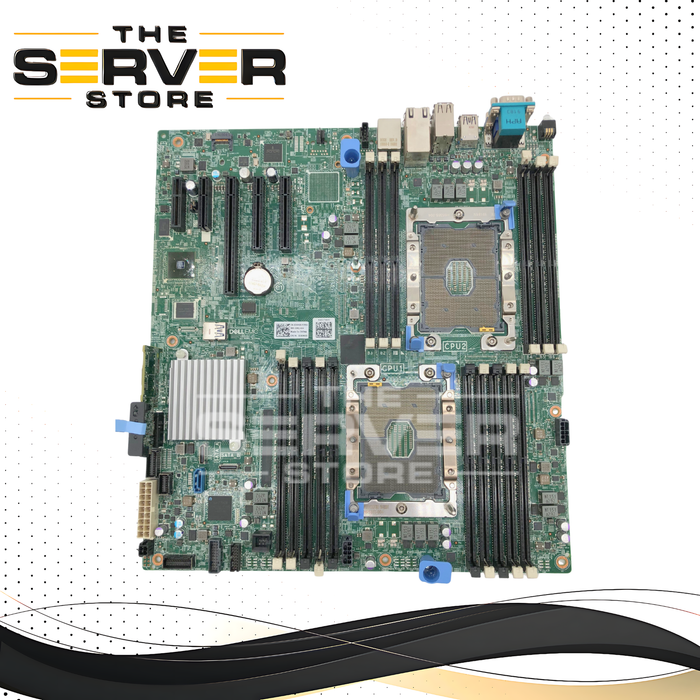 Dell PowerEdge T440 Server Motherboard. 2x LGA3647 (Socket P) CPU Sockets. 16x DDR4 DIMM Slots. P/N: 2KM69, 02KM69.