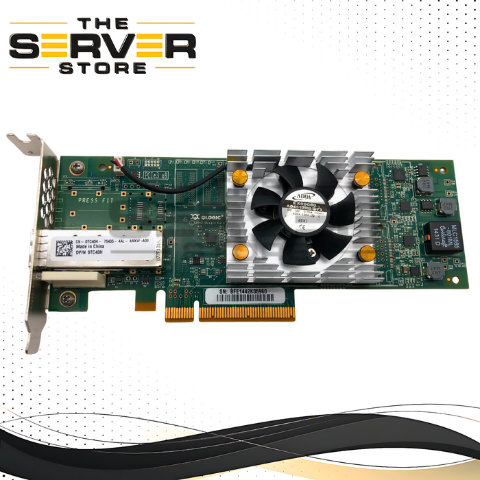 Dell QLogic QLE2660L 16Gb Single-Port Fibre Channel PCIe HBA LP 0TC40H TC40H