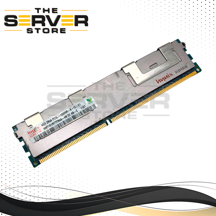 Hynix 4GB 2Rx4 PC3-10600R DDR3 1333MHz ECC REG Server RAM HMT151R7TFR4A-H9