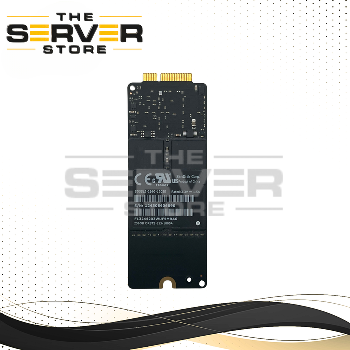 Apple Sandisk 256GB MacBook Pro 13" 15" 2012-2013 655-1800A SD5SL2-256G-1205E
