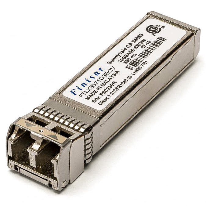 Finisar 1G/10G Dual Rate SFP+ Optical Transceiver (FTLX8571D3BCV)