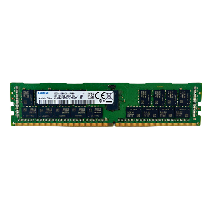 Samsung 32GB 2RX4 PC4-2666V DDR4 ECC REG Memory (M393A4K40CB2-CTD7Q)