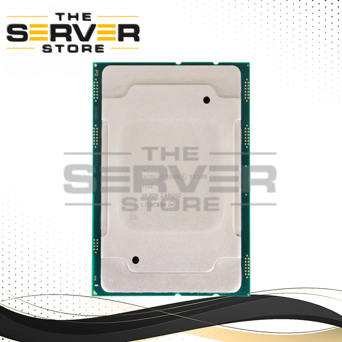Intel Xeon Silver 4112 2.60GHz 4 Core 8.25MB 85W FCLGA3647 CPU CD8067303562100 SR3GN