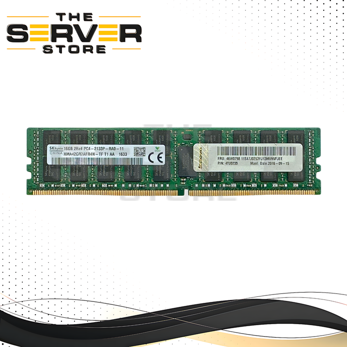 Lenovo 16GB 2Rx4 DDR4-2133P ECC Registered Memory HMA42GR7AFR4N-TF-LENOVO