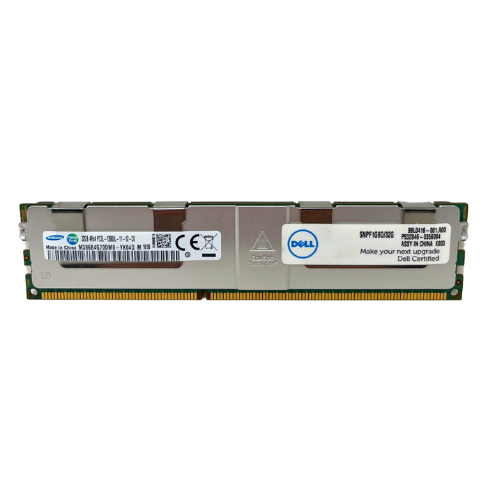 Dell 32GB 4Rx4 PC3L-12800L DDR3 1600MHz ECC REG Memory (SNPF1G9D-32G)