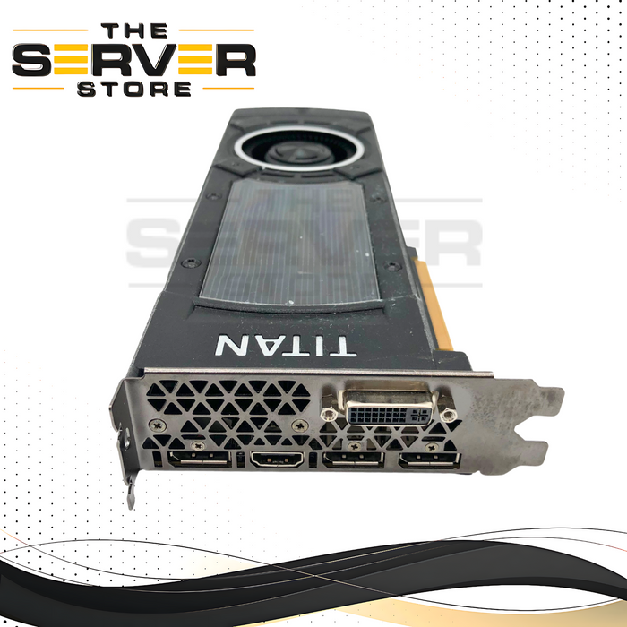 NVIDIA GeForce GTX TITAN X 12GB GDDR5X Pascal Gaming & Workstation Graphics Card. DVI, HDMI, 3x DisplayPort. P/N: 900-1G600-0000-000.