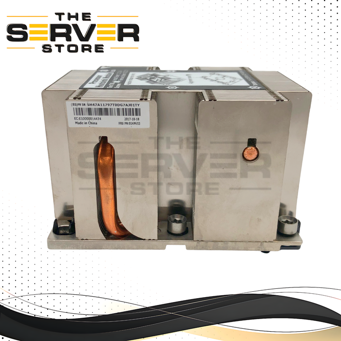 Lenovo ThinkSystem SR550 / SR590 / SR650 High Performance CPU Heatsink. P/N: 1KP653.