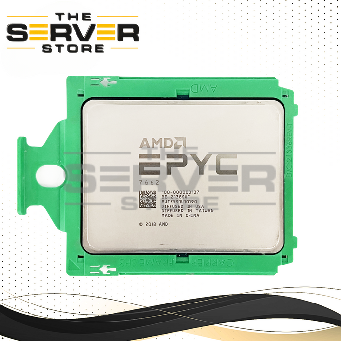 (Dell Locked) AMD EPYC 7662 2.0GHz 64 Core 256MB 225W SP3 CPU 100-000000137