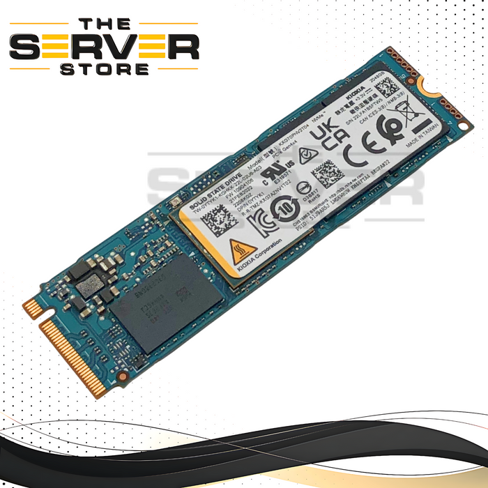 Dell Kioxia 2TB PCIe 4.0 x4 NVMe 80mm M.2 Solid State Drive (SSD). P/N: YTYK1, 0YTYK1.
