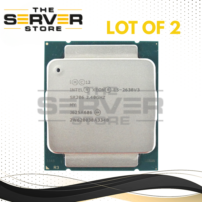 Intel Xeon E5-2630v3 2.40GHz 8 Core 20MB 85W FCLGA2011-3 CPU (LOT) SR206