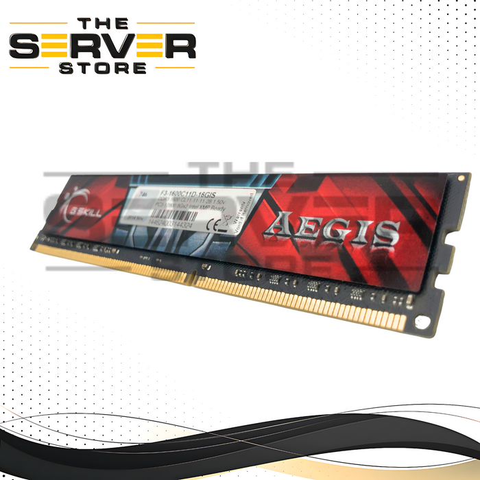G.SKILL Aegis 8GB DDR3 1600MHz PC3-12800 CL11 Desktop RAM F3-1600C11D-16GIS