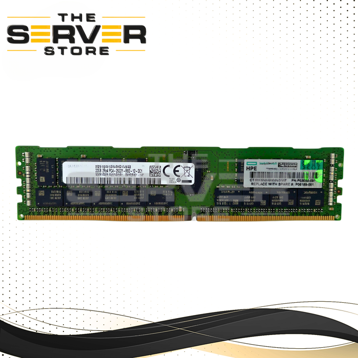 HPE 32GB 2Rx4 DDR4-2933Y PC4-23400 ECC Registered Memory P00924-B21 P03052-091 P06189-001