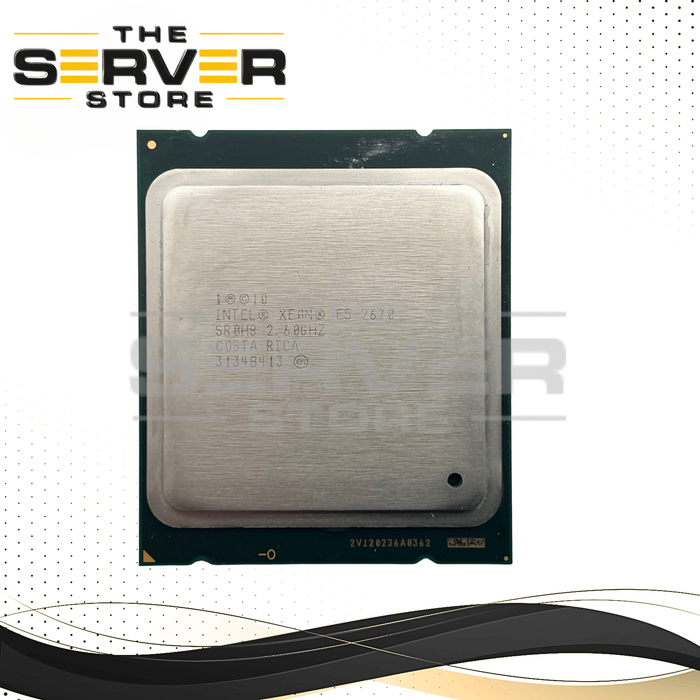 Intel Xeon E5-2670 2.60GHz 8 Core 20MB 115W FCLGA2011 CM8062101082713 SR0KX SR0H8