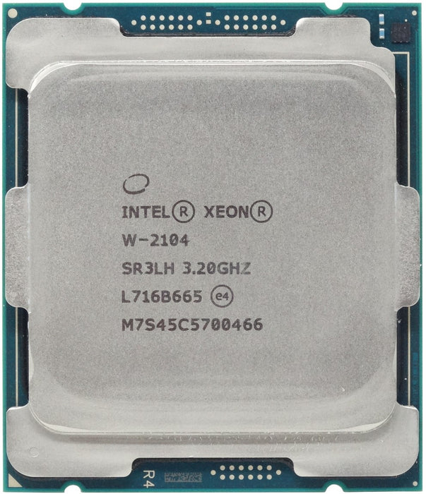 Intel Xeon W-2104 Quad Core 3.2GHz 8.25MB LGA 2066 CPU Processor (SR3LH)