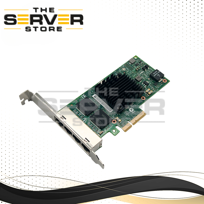 Intel I350-T4 1GbE Quad Port Ethernet Server Adapter PCIe x4 RJ45 I350T4BLK