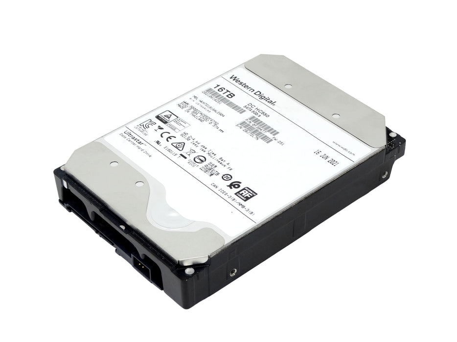 WD Ultrastar DC HC550 16TB 7200RPM SATA 6Gb/s 3.5" HDD Hard Drive (WUH721816ALE604)