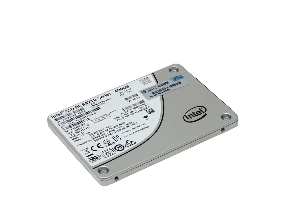 Intel SSD DC S3710 Series 400GB 6Gbps SATA 2.5'' SFF SSD (SSDSC2BA400G4P)