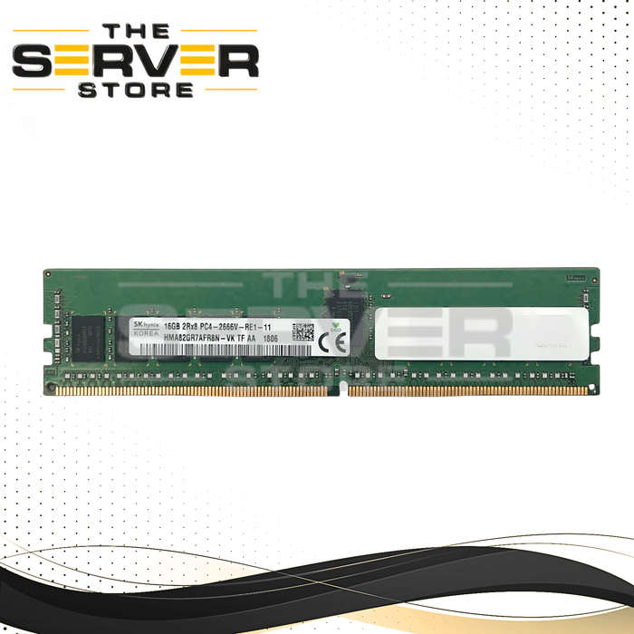 Hynix 16GB 2Rx8 DDR4-2666V PC4-21300 ECC Registered Memory HMA82GR7AFR8N-VK