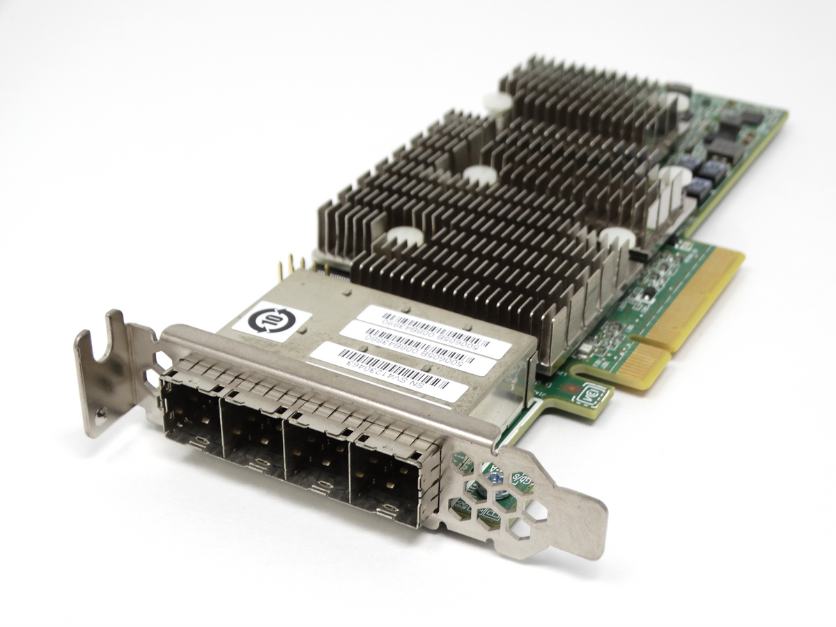 Dell LSI SAS9206-16E 6GB/S 4-Port HBA SAS PCI-E Host Bus Adapter (01V1 ...