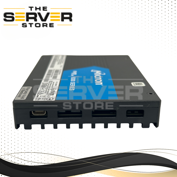 Micron 3.84TB NVMe U.2 PCIe Gen 3.0 x4 RI SFF 2.5" SSD 9300 Pro Series MTFDHAL3T8TDP