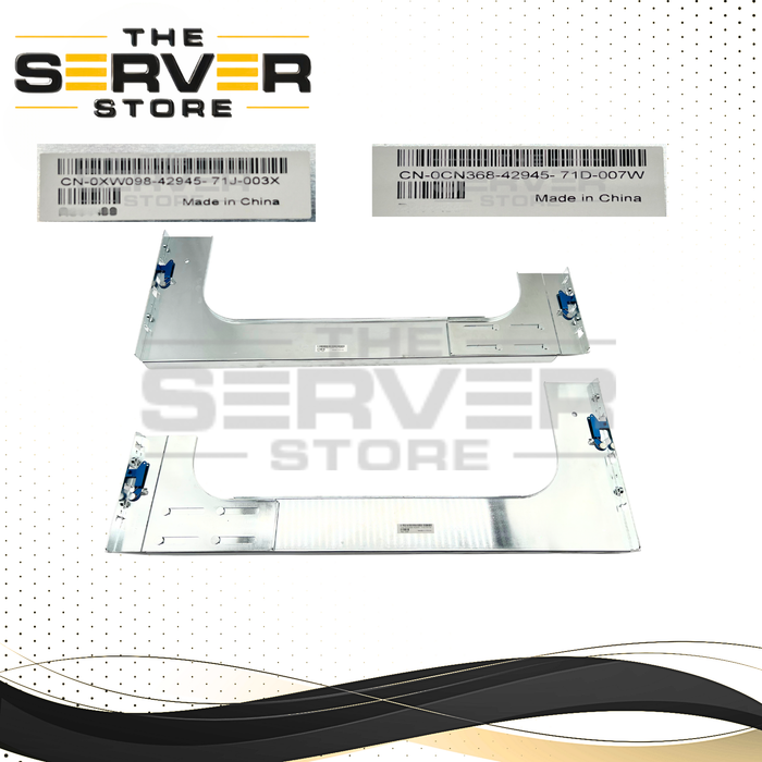 Dell 10U Rapid Rails Rackmount Slide M1000e PowerEdge CN368 0CN368 0XW098 XW098