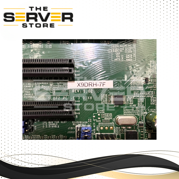 Supermicro Dual Intel Xeon LGA2011 E-ATX Server System Mother Board MBD-X9DRH-7F | X9DRH-7F