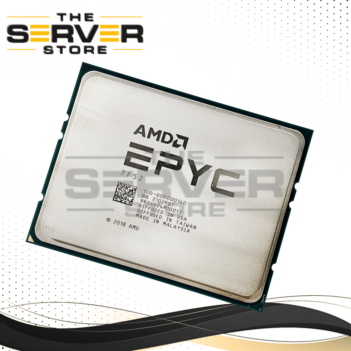 AMD EPYC 7F52 3.5GHz 16 Core Socket SP3 CPU (Dell Locked) 100-000000140